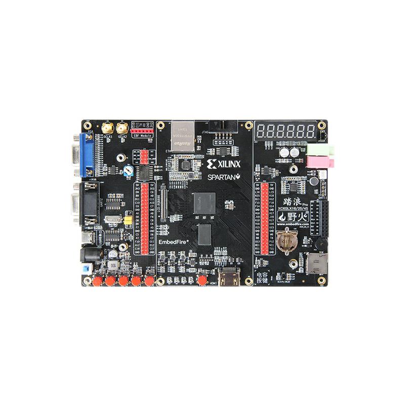 野火FPGA踏浪-Pro FPGA开发板Xilinx Spartan6 XC6SLX16 HDMI千兆