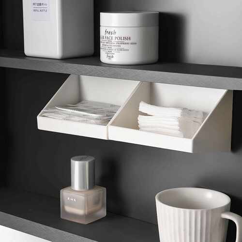 Bathroom Mirror Cabinet Storage Box, Washstand Organizer for