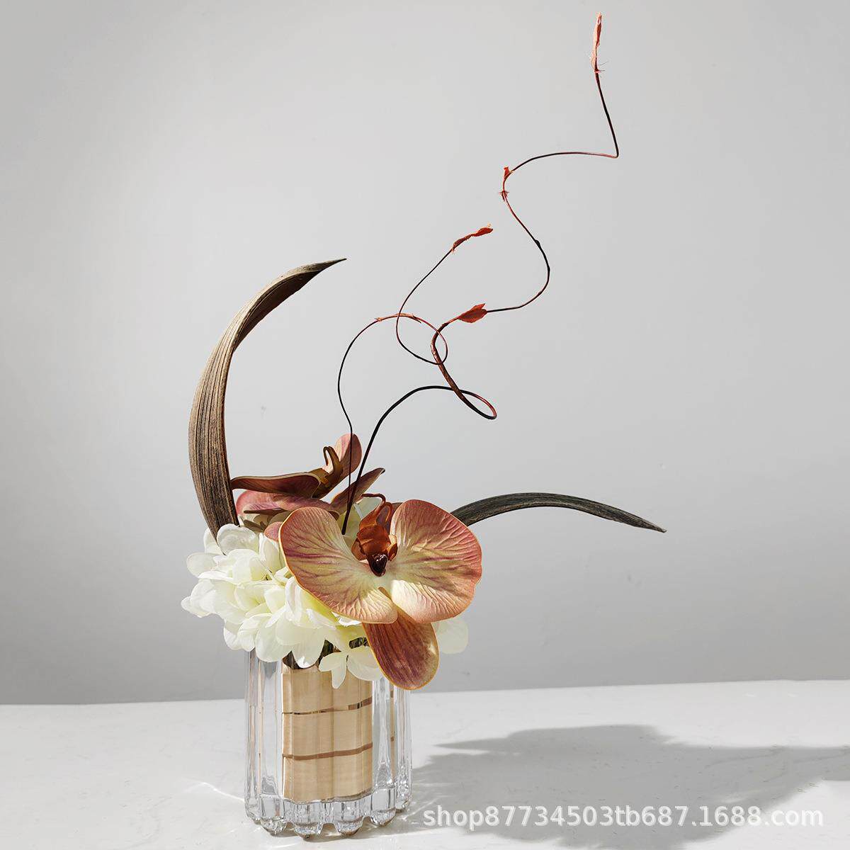 现代仿样板房几客厅餐1426桌花茶艺小花桌花装饰品假花道具真摆设