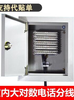 Distribution Telephone Cable Box大对数分线箱打线式室内电话盒