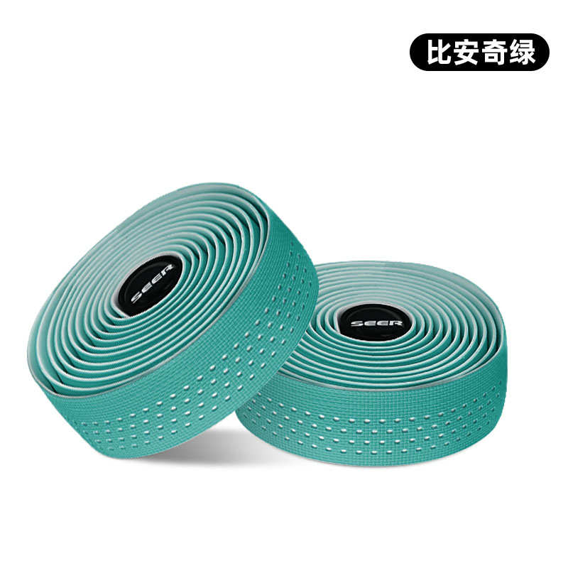 硅胶平衡 公路透气缠车把防滑自行带 带 章鱼舒适车缠绑带把seer