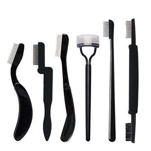 Black Pcs Brush Foldable Comb Eyelash Makeup Lash Beauty
