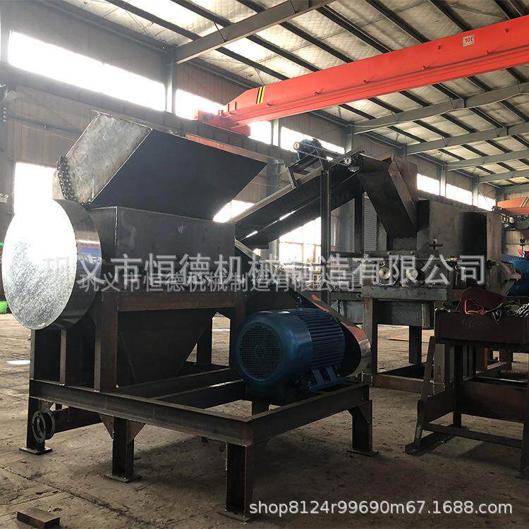 一体化轮胎破碎设备移动破碎机厂家水冷装置粉碎机械