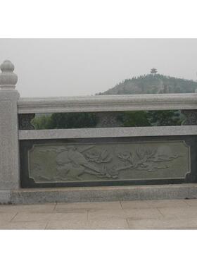 别墅阳台石头围栏加工旗台汉白玉围栏价格寺庙青石围栏图片大全