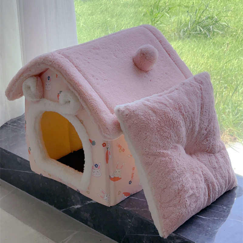 猫窝冬天保暖房子型泰迪小型犬狗窝可拆洗大号封闭式猫屋猫别墅,宠物/宠物食品及用品,猫窝/屋/帐篷/沙发,淘宝优惠券,粉丝福利购,淘宝优惠卷