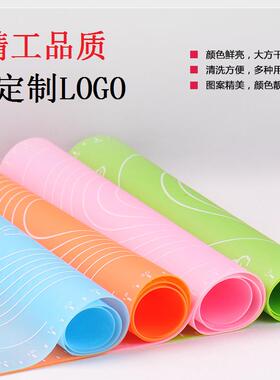 厂家销售现货推荐大号50*40刻度硅胶揉面垫 烘焙工具厨房用品