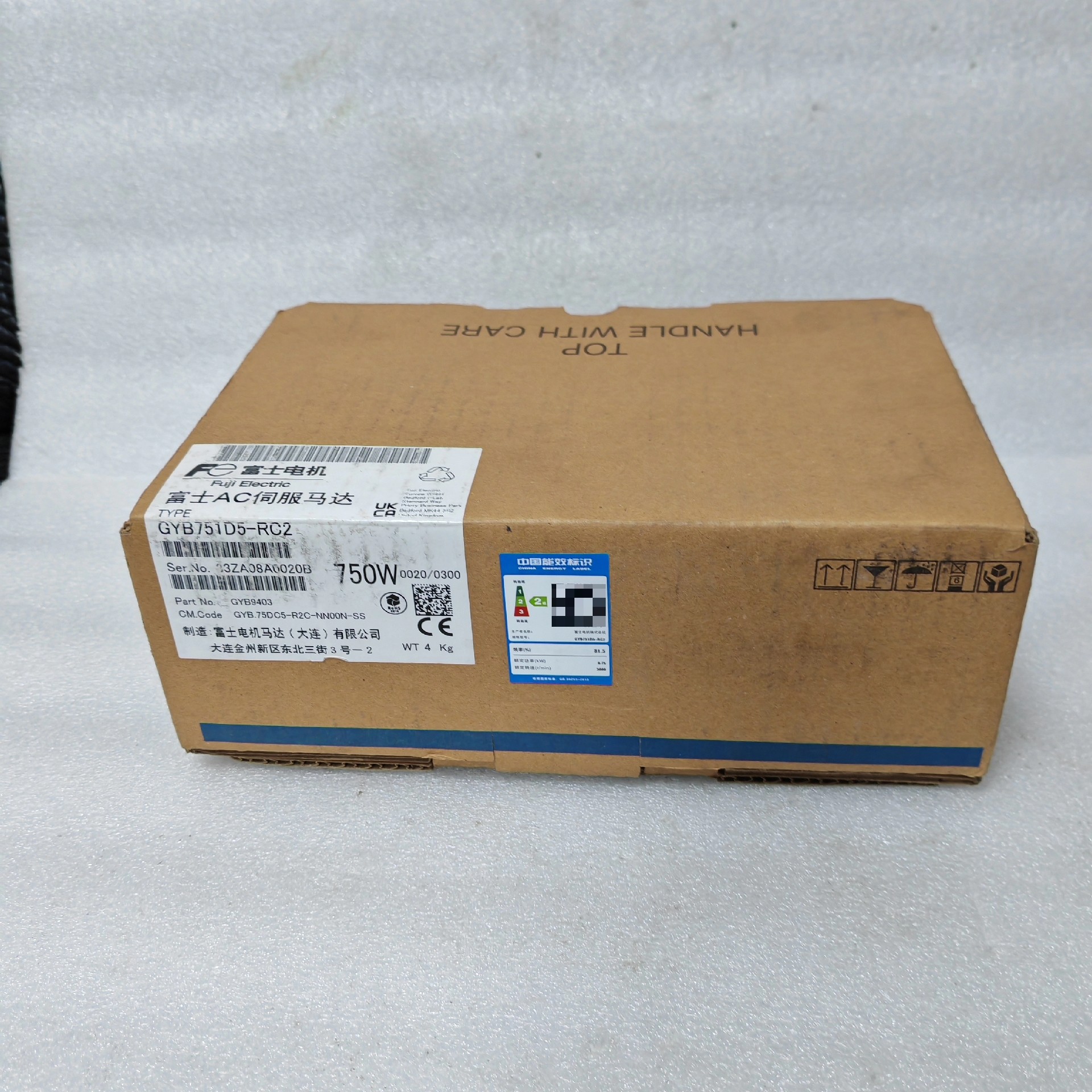 富士伺服电机GYB751D5-RC2用到联系