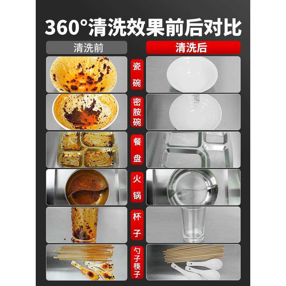 乐亿创揭盖式洗碗机商用全自动大型餐厅食堂用饭店酒店刷碗洗杯机
