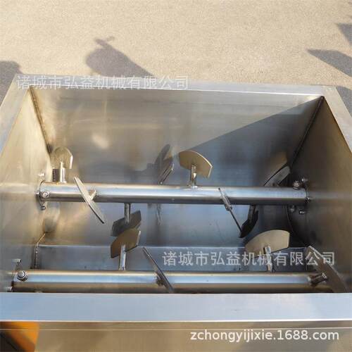 全自动双绞龙拌馅机水饺混沌宠物粮搅拌机器肠类馅料拌馅设备