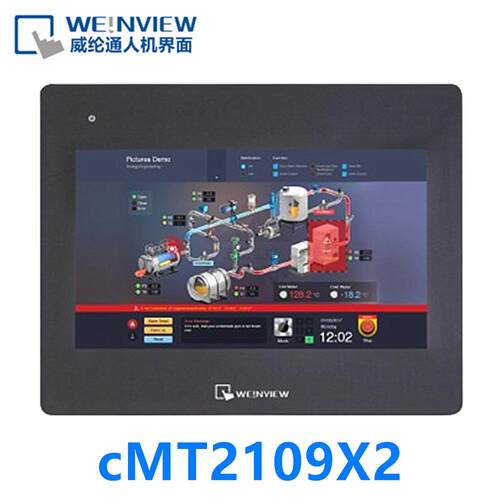 原装威纶通触摸屏cMT2109X2 10寸威纶/以太网/双串口/开孔260x202
