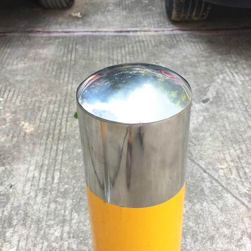 不锈钢防撞柱加厚钢管警示柱车位桩304隔离柱停车地桩201移动立柱