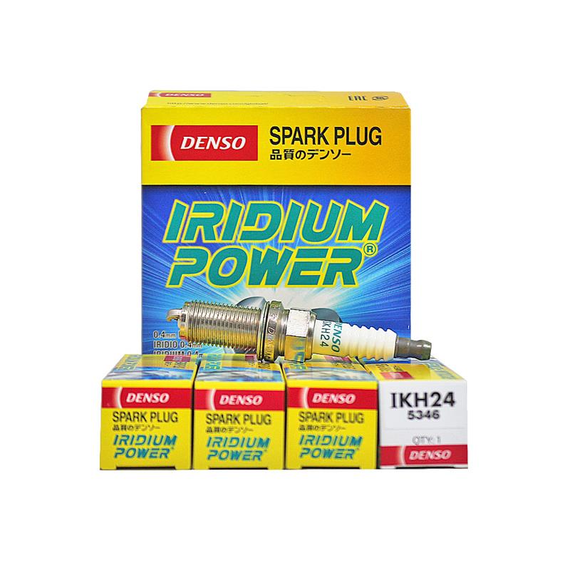 电装铱金火花塞IKH24适配3代EA888途观迈腾帕萨特奥迪A4L/A6LQ3Q5