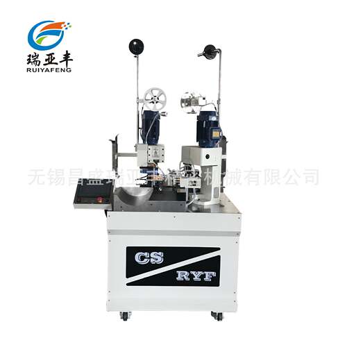 全自动双头端子机双头打端连剥带打端子自动端子压接机厂家