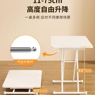 升降茶几小户型家用多功能餐桌两用出租屋简易小桌子日式移动新款