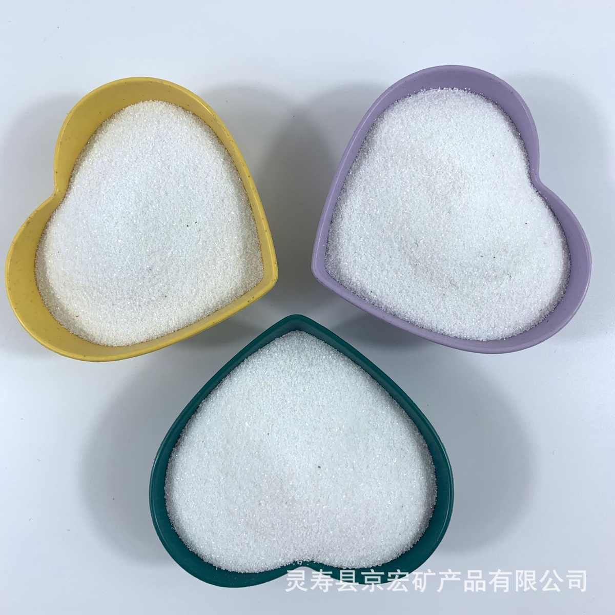 供应 白沙子 真石漆用雪花白细沙 儿童娱乐彩色沙 沙滩圆粒砂