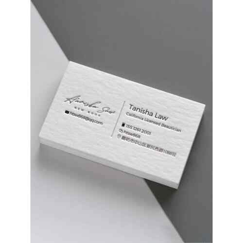 采购产品名片制作，定制高端压纹名片，免费设计，定制凹版印刷，