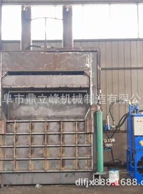 自动半立式0吨油漆桶压扁机江苏地区1230瓶吨塑DLF--JY-料打包机