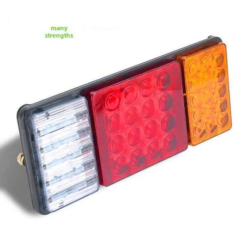 强大的汽车卡车140防水Led12V24V倒车灯刹车轻卡车转向信号后尾灯
