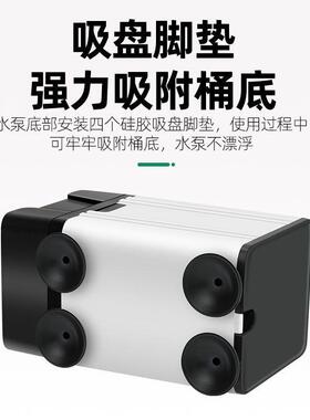 12v自小OPSB-04型潜槽缸水泵直流抽水泵鱼换水迷你开机打孔吸潜微