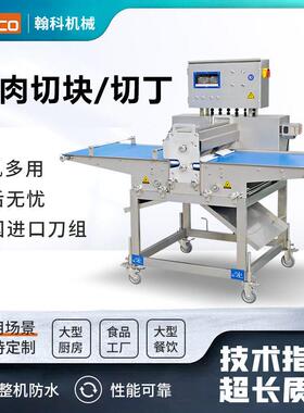 机切丁机鸡鸭鹅鱼肉块器全自动鲜切肉类设备口HANKE MA出专用