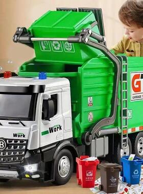 Garbage Truck Toys for Boys,Garbage Truck Toys Metal Diecast
