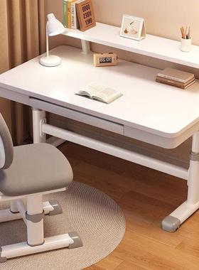 学习桌椅NLC套装桌家用中小学书书架写字桌可椅升降生课桌子组合
