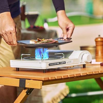 千石户外卡式旅炉气炉瓦斯灶可携式露营野炊EWY游燃料炉野餐瓦斯