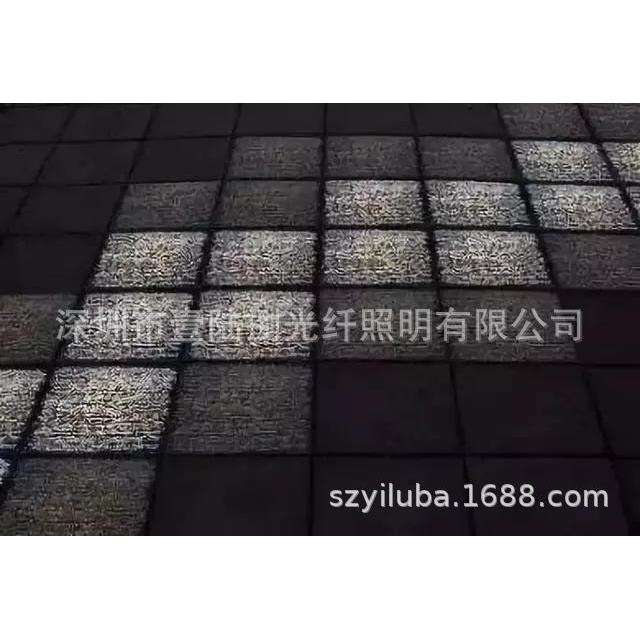 厂家直销透光混凝土水泥地砖建筑导光纤材料砼现浇预制板led发光