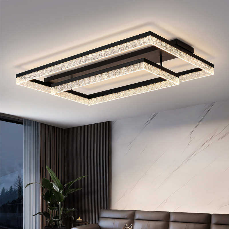 现代简约客厅灯2025新款护眼吸顶灯高级感冰裂纹主灯卧室灯具套餐,家装灯饰光源,智能吸顶灯,淘宝优惠券,粉丝福利购,淘宝优惠卷
