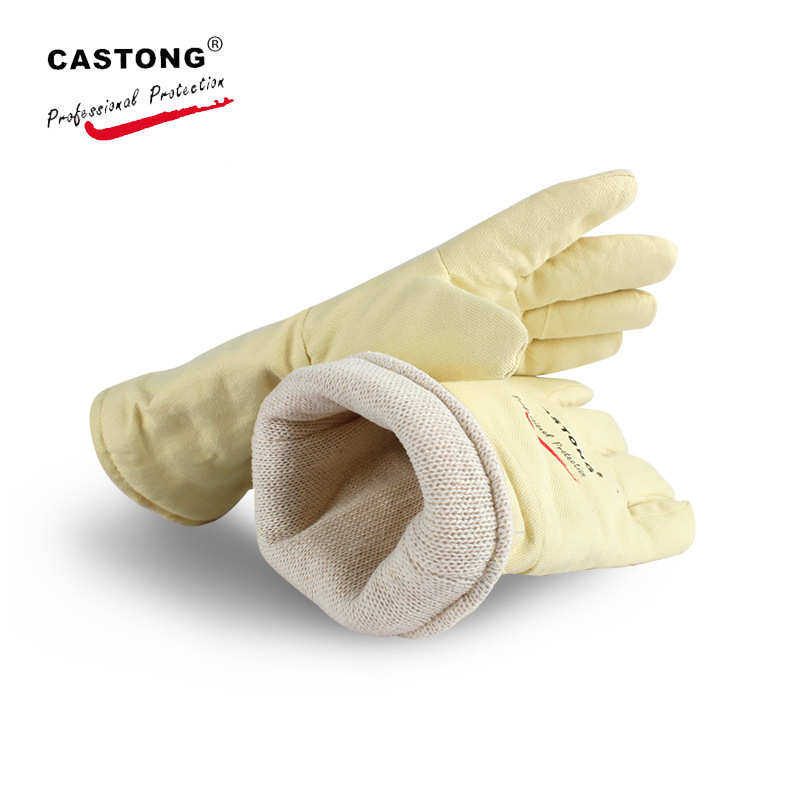 CASTONG/卡司顿YBBB15-34芳纶450度耐高温手套/隔热手套/防烫手套