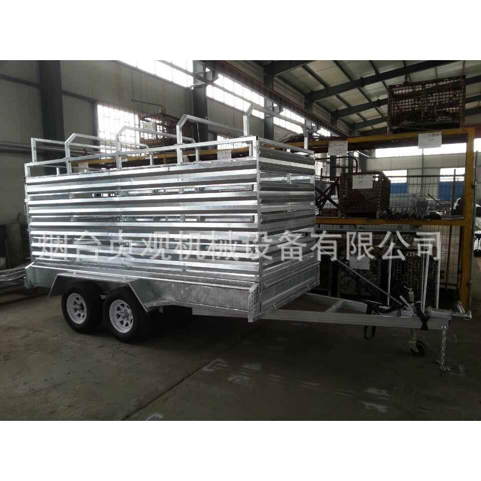 私人订制出口澳大利亚拉牛用拖车