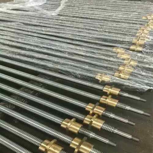 大型精密滚珠丝杠梯形丝杠光轴涡轮蜗杆