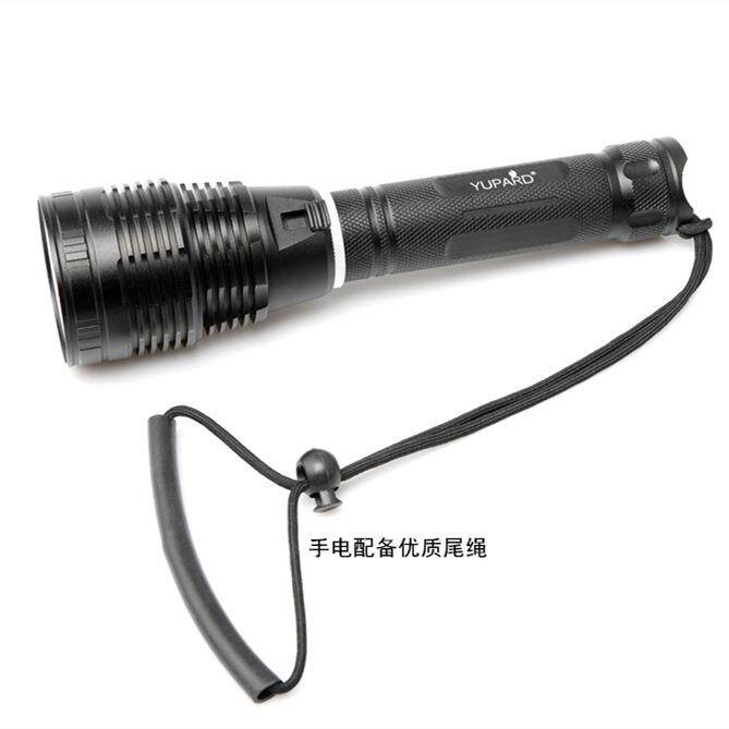 P7射0黄光强光大546456率潜水手电功水下潜补光夜远探照应急灯