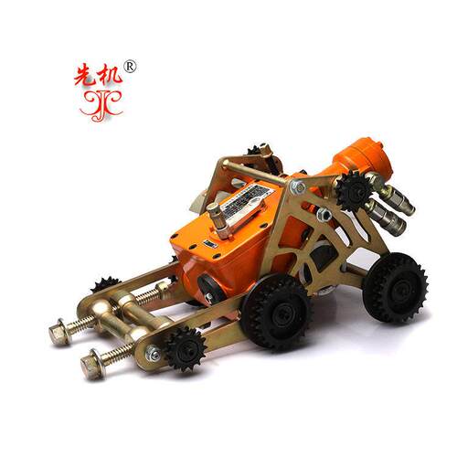 自爬式液压切管机机身小巧全套泵站抢修便捷先机XJQG-1
