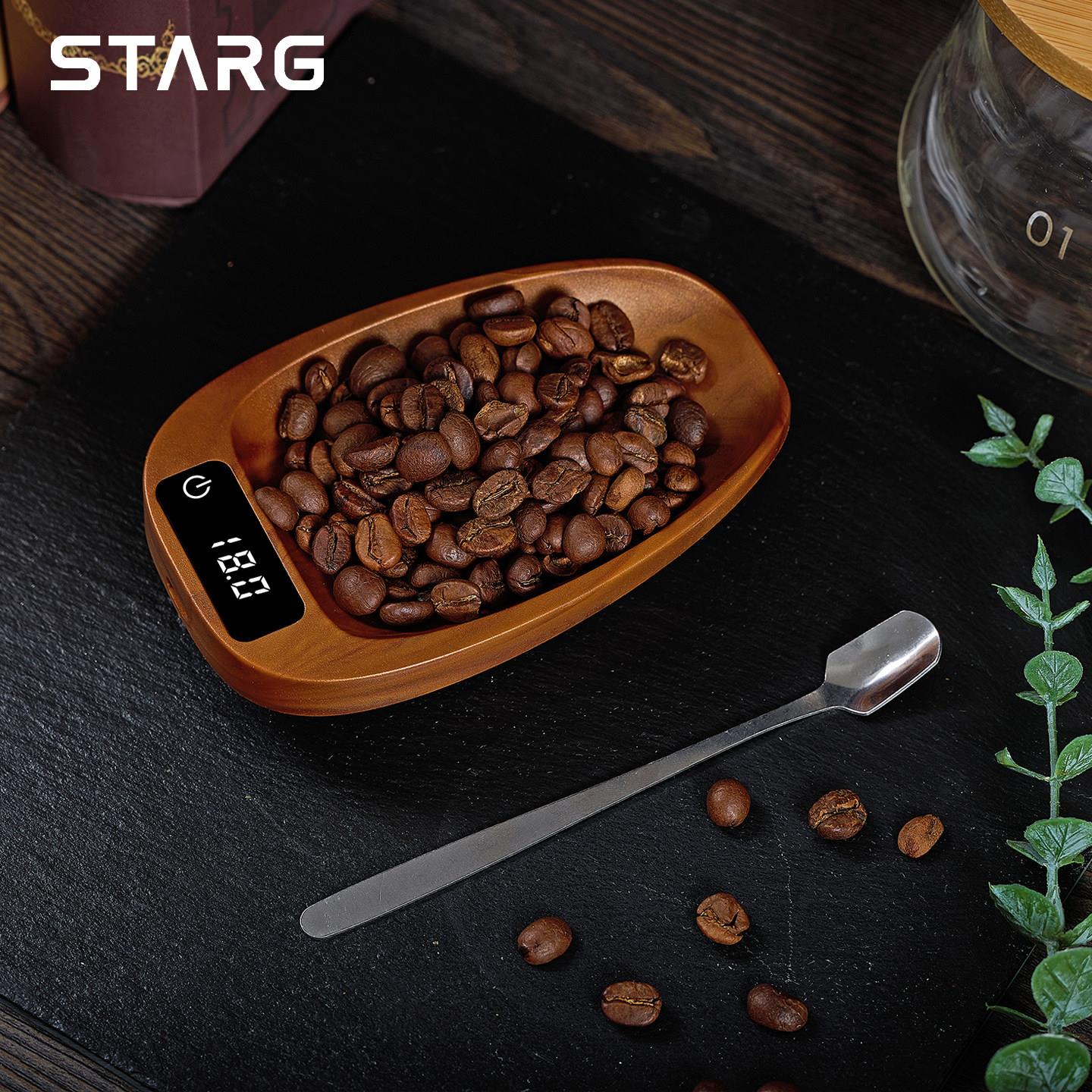 STARG手冲咖啡称豆盘电子秤专用展示盘家用小型咖啡称重豆碟豆碗