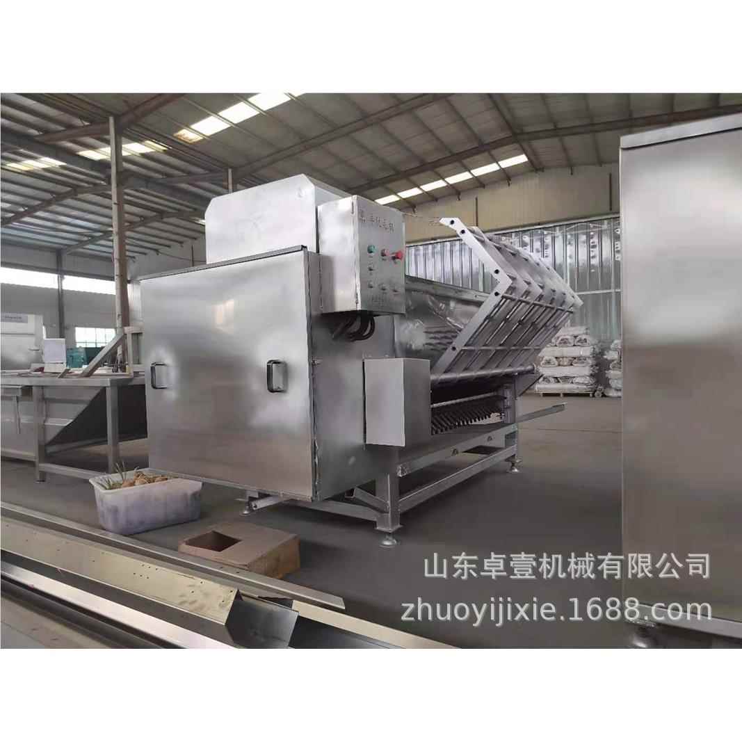 毛羊脱器设备 Y-YTMJ杀整羊专用打毛机 大型机整羊烫毛刨毛机器屠