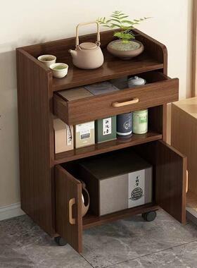 房新款量多功能橱柜碗柜客厅大容边茶水柜家用DCY简约餐柜储物柜