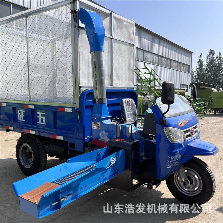 农场移动式铡草车ZVR28马力轮三秸秆牧粉碎机牧干湿两用草打碎运