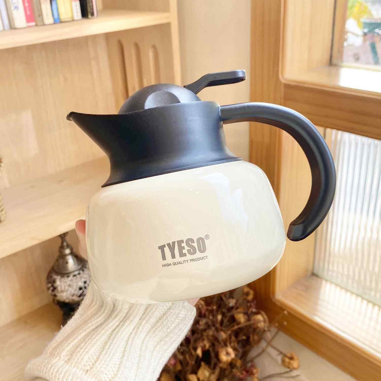 高级感不锈钢保温壶家用2025新款闷茶壶茶水分离花茶水壶办公室壶