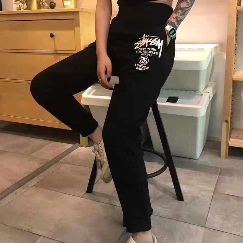 正品stussy經典巡遊衛褲男女同款美式街頭chic情侶束腳休閑長褲子在類目 女裝/女士精品, 褲子, 休閒褲中 - 來自Buy2taobao.com提供專業的淘寶代購服務