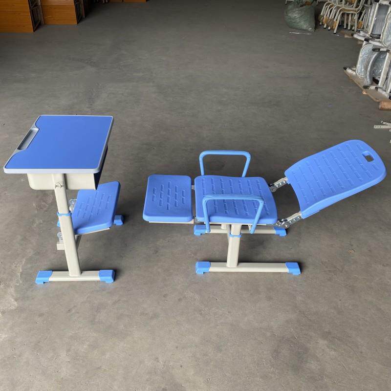 午休躺课桌椅可躺桌椅生睡觉休中小学ZXWX01生午睡课桌息椅学可学