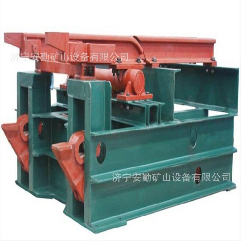 摇用竖笼井罐搭接摇台 手动电液动矿力台 立井提升摇台摇台