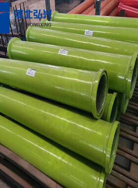 中联泵车臂架通铺耐磨变径管 DN150-125*1200焊接椎管 加厚弯管