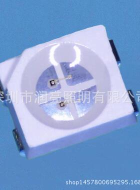 328红绿双色灯珠异极红正负PBY5对向led翠绿1脚210红黄四红蓝蓝绿