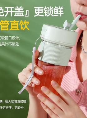 1024 144863925649跨境家用电动小型榨汁机 简约便捷式USB电动多