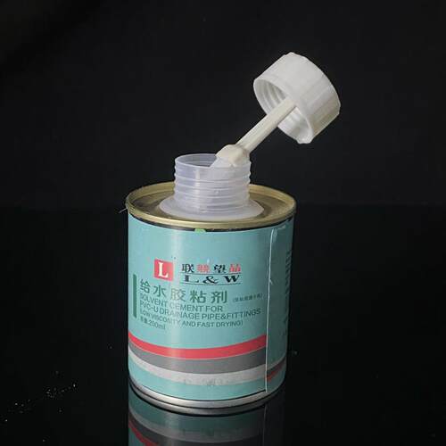Upvc胶100ml给排水管道500ml快胶环保硬管工程专用 - 封面