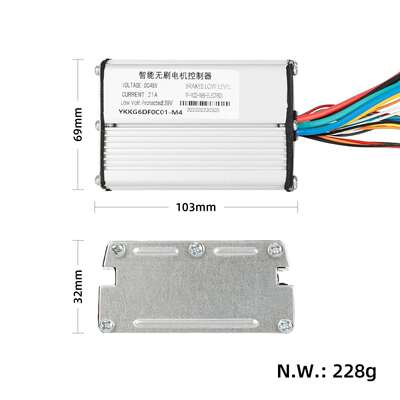 KUGOO M4电动滑板车48V21A控制器组件主板通讯仪表TF-100显示屏