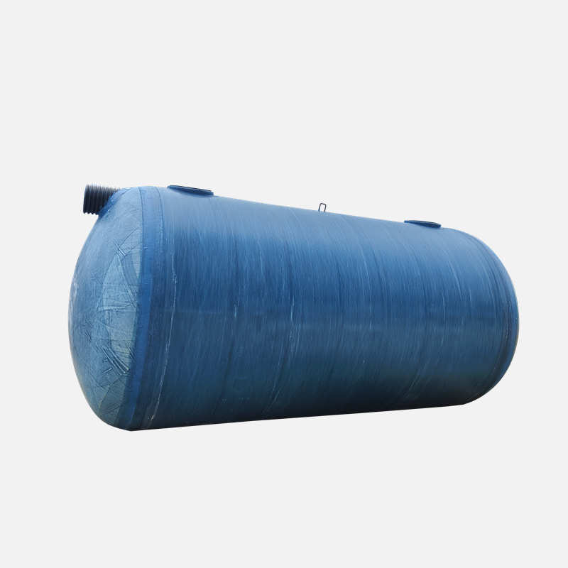 玻璃钢化粪池市政工程用一体化污水处理设备隔油池四格沉淀池成品