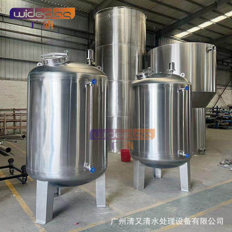 广旗不锈钢无菌水箱304食品级1吨反渗透纯水原水箱加厚316储水罐