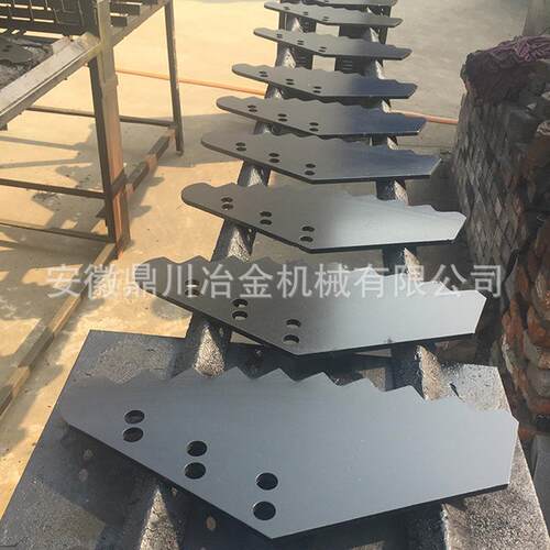 518TM饲R料搅拌机刀片 卧式混合日粮搅全龙梅花刀片 月牙刀库恩